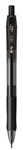 LOCALWORKS RETRACTABLE SEMIGEL BALL PEN 07MM BLACK K5471