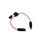 300MM FUSED PV POWER CABLE WITH MC4 MALE TO FEMALE