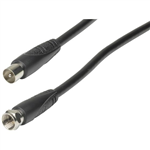 15M TV ANTENNA CABLE  F PLUG TO TV COAXIAL PLUG