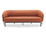 COSMOS 3 SEATER LOUNGE  RUST  DURABLE  STYLISH SOFA