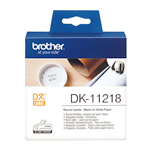 BROTHER DK11218 LABEL ROLL ROUND 24MM ROLL 999