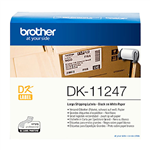 BROTHER DK11247 LABEL ROLL 103 X 164MM WHITE ROLL 179