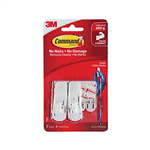 COMMAND ADHESIVE HOOKS SMALL PACK 1