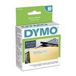 DYMO 11352 LW RETURN ADDRESS LABELS 25 X 54MM WHITE ROLL 499