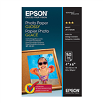 EPSON C13S042547 GLOSSY PHOTO PAPER 200GSM 6 X 4 INCH WHITE PACK 49
