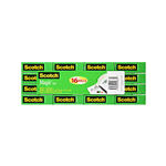 SCOTCH 810 MAGIC TAPE MULTI PACK 19MM X 25M PACK 15