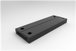 BOOST  HALO BACK TO BACK CABLE TRAY SUITS 1200MM W WORKSTATION BLACK PC