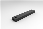 BOOST AND HALO SINGLE CABLE TRAYS SUITS 1200MM W WORKSTATION BLACK PC