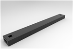 BOOST AND HALO SINGLE CABLE TRAYS SUITS 1800MM W WORKSTATION BLACK PC