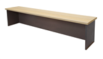 RAPID WORKER RECTANGULAR RECEPTION HOB 1800MM W X 350MM D X 400MM H NATURAL OAK  IRONSTONE