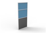 30MM RAPID SPAN SCREENS 750MM W X 1650MM H X 30MM T BLUE UPHOLSTERY