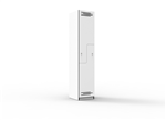 1 DOOR STEP DOOR MELAMINE LOCKER NATURAL WHITE