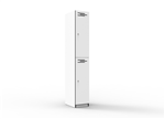 1 DOOR MELAMINE LOCKER NATURAL WHITE