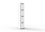 3 DOOR MELAMINE LOCKER NATURAL WHITE