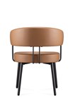 HERA BREAKOUT CHAIR  STYLISH AMBER PU OFFICE SEATING