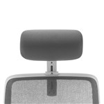 LOTTO CHAIR HEADREST  WHITEGREY  ENHANCE COMFORT